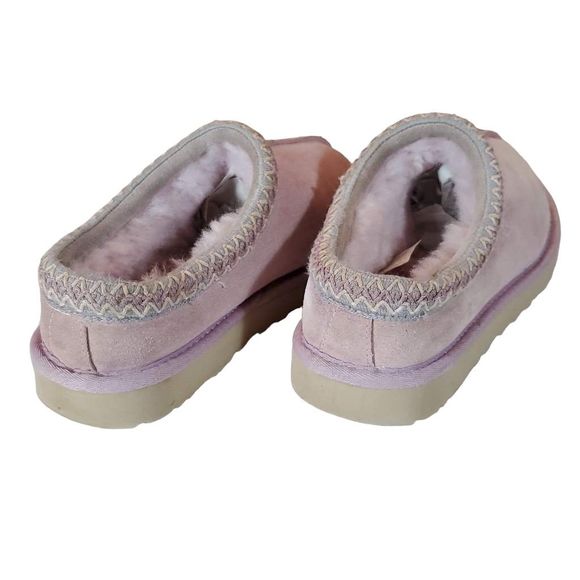 Ugg Womens Tasman Classic Slip On Slippers Slides Low Pink Fur Size 8 - Picture 5 of 13